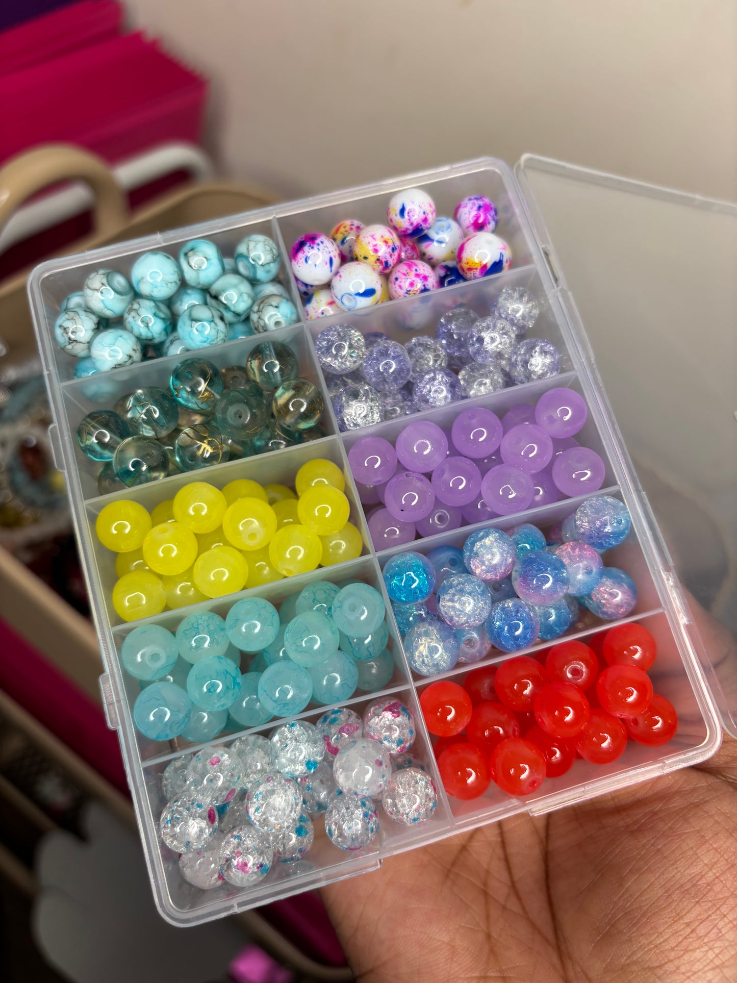 Bead Box #901 ( 10mm | Apx 190pcs+ )